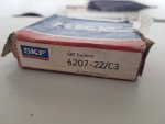 ลูกปืน ยี่ห้อ SKF 6207-2Z/C3 วงใน 35 วงนอก 70 หนา20 มือ1 