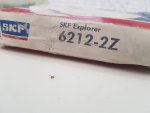 ลูกปืน ยี่ห้อ SKF รุ่น 6212-2Z วงใน 60 วงนอก 110 หนา 23 