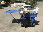 ขายเครื่องนวดเมล็ดข้าวเดินตาม แบบนวดคอรวง ฝัดข้าวได้ ยี่ห้อ Iseki รุ่น HMG300