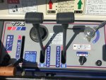 ขายเครื่องนวดเมล็ดข้าวเดินตาม แบบนวดคอรวง ฝัดข้าวได้ ยี่ห้อ Iseki รุ่น HMG300