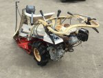 รถเกี่ยวข้าว มัดคอรวงแบบเดินตาม ยี่ห้อ YANMAR รุ่น YB35.