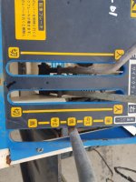 ขายเครื่องนวดเมล็ดข้าวเดินตาม แบบนวดคอรวง ฝัดข้าวได้ ยี่ห้อ ISEKI รุ่น MS300GA