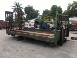 หางสะพาน รถบรรทุก6ล้อใหญ่ คัตซี85 กระบะยาว 5.2เมตร กว้าง 2.4เมตร