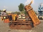 รถบรรทุกตีนตะขาบ แทรคเหล็ก นั่งขับ ยี่ห้อ YANMAR รุ่น YFW24 เครื่องยนต์ดีเซล ยันม่าร์ 10แรง 3เกียร์หน้า 1เกียร์ถอย น้ำหนักบรรทุก 1,000kg.