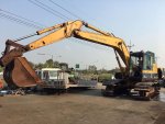 ((มีคลิป)) ขายรถขุด KOMATSU รุ่น PC200-3 มือสองจากญี่ปุ่นแท้ นำเข้าถูกต้อง100%  เครื่องยนต์เดิมๆ 6D105 ปั๊มไม่โหลด สวยเดิม