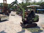 ถูกๆครับ รถขุด แบคโฮ Kobelco SK 014 มีลายหัวเจาะ เก่าญี่ปุ่น 