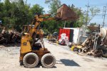 ขายถูกมาก รถตักล้อยาง BOBCAT บ็อบแค็ท YANMAR ดีเชล 2 สูบ 4WD เก่าญี่ปุ่น พร้อมใช้