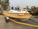 เรือสปีดโบ๊ท YAMAHA ขนาด 17ฟุต เครื่อง Suzuki dt 55 แรงม้า