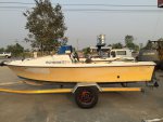 เรือสปีดโบ๊ท YAMAHA ขนาด 17ฟุต เครื่อง Suzuki dt 55 แรงม้า