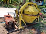 ขายเครื่องโม่ปูน ติดเครื่องยนต์ KUBOTA 8 แรงม้า