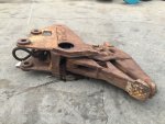 กรรไกรไฮดรอลิคตัดเหล็ก ยี่ห้อ HYMAC ปากตัดเหล็กติดรถขุด Hydraulic Shears for Excavator