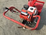 รถกวาดหิมะ ตีนตะขาบ เดินตาม ยี่ห้อ Yanmar รุ่น YSR60S
