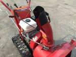 รถกวาดหิมะ ตีนตะขาบ เดินตาม ยี่ห้อ Yanmar รุ่น YSR60S