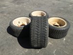 ล้อยางพร้อมกระทะ ยี่ห้อ BRIDGESTONE เบอร์ 13x6.00-8