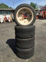 ล้อยางพร้อมกระทะ ยี่ห้อ BRIDGESTONE เบอร์ 13x6.00-8