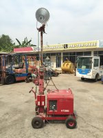 ขายเครื่องปั่นไฟสนาม FUJIJUKO รุ่น SGU425W-II  เครื่องยนต์ดีเซล 1สูบ YANMAR   สามารถปั่นไฟสปอร์ตไลท์ หลอดแสงจันทร์ได้