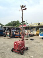 ขายเครื่องปั่นไฟสนาม FUJIJUKO รุ่น SGU425W-II  เครื่องยนต์ดีเซล 1สูบ YANMAR   สามารถปั่นไฟสปอร์ตไลท์ หลอดแสงจันทร์ได้