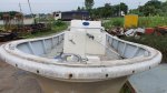 ขายเรือประมง 21ฟุต เครื่องดีเซล YANMAR MARINE 3สูบ 40hp. แรงม้า กาบเรือสูง สู้คลื่นดี มีป้อมกลาง พวงมาลัย คอลโทรลครบ อุปกรณ์เดิม ติดเรือครบมาจากญี่ปุ่