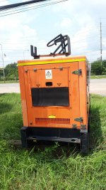 เครื่องปั่นไฟ Leroy Somer เครื่องยนต์ Kubota3สูบ ไฟ220V. 10kVA. พร้อมตู้เก็บเสียง ตู้คอลโทรล