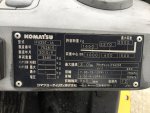 ขายรถโฟล์คลิฟท์ KOMATSU รุ่น FG25T-16 รุ่นใหม่ โฉมปัจจุบัน เครื่องเดิมเบนซิน เดินนิ่ม ระบบนุ่มนวล ทำงานเร็ว ใช้งานได้ทุกระบบ ใช้งานมาน้อย 2200hr.  งาส
