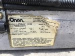 ขายเครื่องปั่นไฟ Onan 7kVA. 110v./220v. มือ2ญี่ปุ่น รุ่นใหม่ ขายตามสภาพ สวยเดิม  ขายไม่แพง 18,000 บาท เท่านั้น