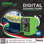 Dosing Pumps ปั๊มโดสสารละลายในกระบวนการผลิตน้ำดื่ม มาตรฐาน NSF    