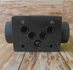 วาล์วกันกลับหรือเช็ควาล์ว แบบไพลอต โมดุลลาร์วาล์ว (hydraulic transmission control valve) ยี่ห้อ Jeou Gang รุ่น MPCV series