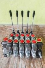 คอนโทรลไฟฟ้าไฮดรอลิค วาล์วมือโยกไฟฟ้าไฮดรอลิค (COMPLETE VALVE) ยี่ห้อ Hydrocontrol รุ่น HC-D