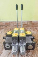 คอนโทรลไฟฟ้าไฮดรอลิค วาล์วมือโยกไฟฟ้าไฮดรอลิค (COMPLETE VALVE) ยี่ห้อ Hydrocontrol รุ่น HC-D