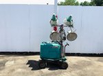 ปั่นไฟสนาม แสงจันทร์4ดวง 29,000บาท ? ยันม่าร์ดีเซล สูบเดียว ? 110v. 2.7kVA. เสาสูง 4.5เมตร ? สว่างทั่วทุกตัวตน ? มือ2นำเข้า ญี่ปุ่น สภาพสวยเดิม