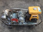 ปั๊มลม IWATA เคลื่อนที่ เครื่องยนต์ ROBIN ปั๊มใหญ่ แคปซูลคู่ ปั๊มลมแรง ลมเร็ว 7bar. มือ 2ญี่ปุ่น เช็คให้พร้อมใช้งาน  ราคา 16,000บาท