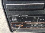 ขายเครื่องปั่นไฟ HONDA รุ่น EB550  110V. ไฟญี่ปุ่น เก่านอก