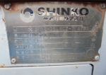 Vาย โฟล์คลิฟท์ไฟฟ้า ยีนขับ SHINKO รุ่น 6FBM15 มือ2นำเข้า จากญี่ปุ่น  รุ่นใหม่ สภาพสวย นำ้หนักยก 1.5ตัน เสาสูง 4.7เมตร