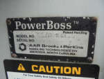 Vาย รถกวาดถนน POWER BOSS   Made in U.S.A  เครื่องยนต์เบนซิน TOYOTA รุ่น 4P  กวาดขยะ ดูดฝุ่น กวาดเรียบ เก็บละเอียด