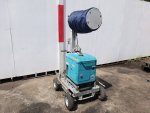 ปั่นไฟบอลลูนสนาม YANMAR YG2400S เครื่องยนต์ เบนซิ 4จังหวะ 110V. 2.4kVA. ตู้เก็บเสียง สตาร์ทกุญแจ รุ่นใหม่ สวยเดิม จากญี่ปุ่น เสาสูง 3.6เมตร