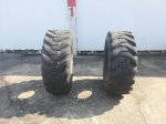 ยาง% ยางรถตัก ยางรถกระเช้า ยางรถBobcat   ยี่ห้อ Bridgestone ขนาด 10-16.5  พร้อมล้อกระทะ  มือสองจากญี่ปุ่น 