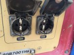  เครื่องปั่นไฟ DAISHIN รุ่น SGB7001  220V. 1phase 5.5kVA.  เครื่องยนต์ HONDA GX390 ดึงสตาร์ท  รุ่นใหม่ made in Japan  สภาพสวย มือสองจากญี่ปุ่น   เช็คพ