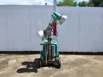  เครื่องปั่นไฟสนาม สปอร์ตไลท์4ดวง?1000w. ใช้ได้ดีมากๆ เครื่องยนต์ดีเซล ยันม่าร์ สตาร์ทไฟฟ้า รุ่นใหม่ พร้อมตู้เก็บเสียง ล้อเข็นบังคับง่าย มีเบรคมือ เสา