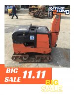 ขออนุญาติ Pro 11.11 BIG Sale ทั้งร้าน ลดสูงสุด 80%  ทุกรายการ   เครื่องตบดินแบบเตารีด พื้นเรียบ Dynapac เครื่องยนต์ดีเซล 20แรงม้า สตาร์ทติดดี ระบบสั่น