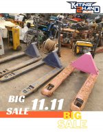 ขออนุญาติ Pro 11.11 BIG Sale ทั้งร้าน  สูงสุด 80% มือ2    รถยกพาเลท Stacker มือ2  จำนวน 3คัน ขายเหมา    ราคาเพียง 10,000 บาทเท่านั้น 