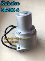 มอเตอร์คันเร่ง sk200-6 kobelco ขายอะไหล่แบคโฮ 0814023939