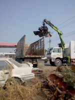  ถอดขาย HIAB 105 นน.ยก 4.5ตัน คอนโทรลบน เดิมสีดำ ทำสีเขียวมุข ใช้ดี เต็มแรง มีรั่วมีซึมบ้าง อุปกรณ์ครบ พร้อมนำไปติดตั้งใช้งาน ไม่รวมมือขยุ้ม    มือ2 จ
