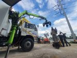  ถอดขาย HIAB 105 นน.ยก 4.5ตัน คอนโทรลบน เดิมสีดำ ทำสีเขียวมุข ใช้ดี เต็มแรง มีรั่วมีซึมบ้าง อุปกรณ์ครบ พร้อมนำไปติดตั้งใช้งาน ไม่รวมมือขยุ้ม    มือ2 จ