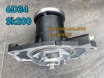 ปั้มน้ำ 6d34 sk200 kobelco ขายอะไหล่แบคโฮ 0814023939