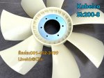 ใบพัด sk200-8 kobelco ขายอะไหล่แบคโฮ 0814023939