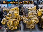 เครื่อง pc120-5 komatsu ขายอะไหล่แบคโฮ 0814023939