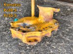 ชุดสวิง pc30-5 komatsu ขายอะไหล่แบคโฮ 0814023939