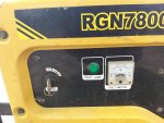 6.7kVA. 25.0A. 220v.  เครื่องยนต์ SUBARU RGN7800 รุ่นใหม่ สภาพสวยมาก สตาร์ทด้วยกุญแจ  มีระบบชาร์จไฟแบตเตอรี่   มือ2 เช็คพร้อมใช้งาน