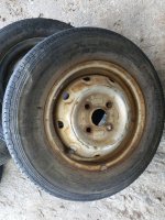 กระทะ 4รู ล้อขอบ12นิ้ว 145/70R12 ดัดแปลงอเนกประสงค์ กระป้อ ตุ๊กตุ๊ก รถกอล์ฟ ฯลฯ มือ2นำเข้า   ราคา ชุดละ 300บาท สวยๆ ชุดละ 500บาท