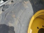 ยางพร้อมกระทะล้อหลัง 14.9-24  สำหรับรถไถใหญ่ๆ หลายรุ่น เช่น Kubota รุ่น M7040 , M6040 Johndeere Massey Yanmar #กระทะล้อรถไถขอบ24 #ยางรถไถขอบ24  มือ2 ญ